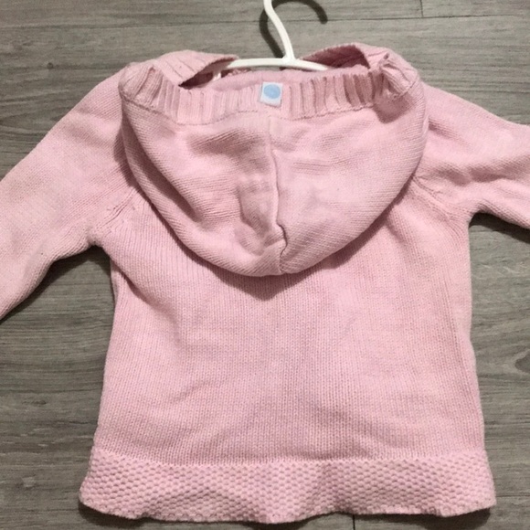 Pink Beba Bean button up sweater - Picture 3 of 3